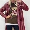 maglioncino girocollo teddy bear